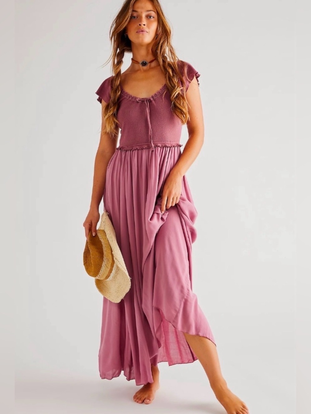 Free People Eloise maxi dress Size Large